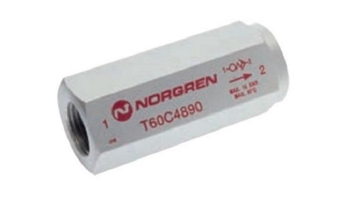 Norgren T60C4890 - 1/2" BSP Fem Shut Off Valve Flow 32.2 - FluidAirFittings