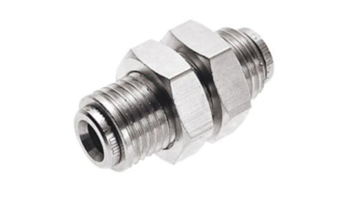 Norgren 100291000 - 10mm O/D Equal Tube/Tube Bulkhead Conn - FluidAirFittings