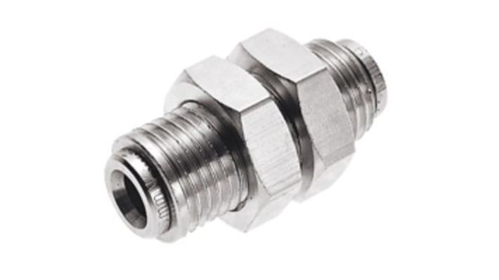 Norgren 100291000 - 10mm O/D Equal Tube/Tube Bulkhead Conn - FluidAirFittings