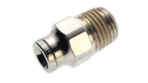 Norgren 10125838 - 8mm O/D x 3/8" BSPT Male Stud - FluidAirFittings