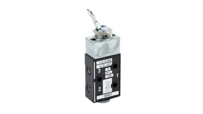 Norgren S/666/7 - Manually Actuated Lever/Lever - FluidAirFittings