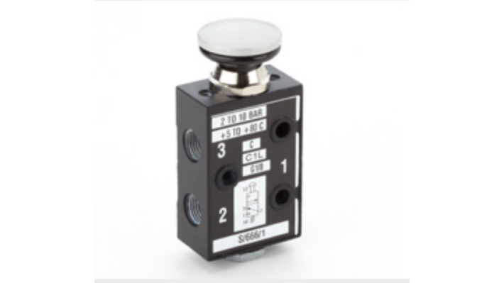 Norgren S/666/1 - Manually Actuated Button/Spring - FluidAirFittings