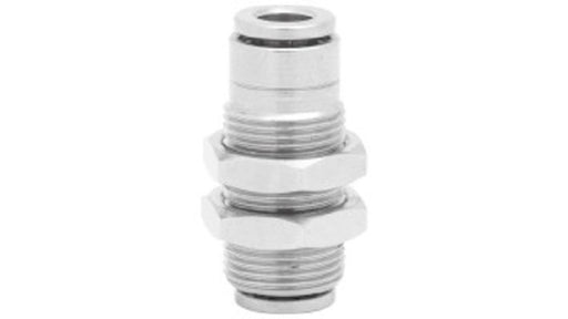 Norgren 10029800 - 8mm O/D Equal Tube/Tube Bulkhead Conn - FluidAirFittings