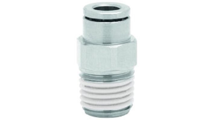 Norgren 10125418 - 4mm O/D x 1/8" BSPT Male Stud - FluidAirFittings