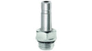 Norgren 10215838 - 8mm O/D x 3/8" BSPT Straight Stem Adap - FluidAirFittings