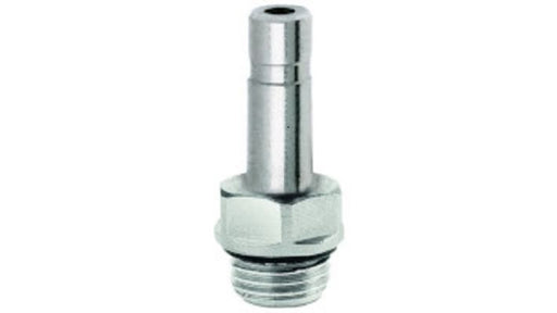 Norgren 10215838 - 8mm O/D x 3/8" BSPT Straight Stem Adap - FluidAirFittings