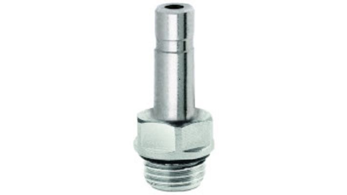 Norgren 10215838 - 8mm O/D x 3/8" BSPT Straight Stem Adap - FluidAirFittings