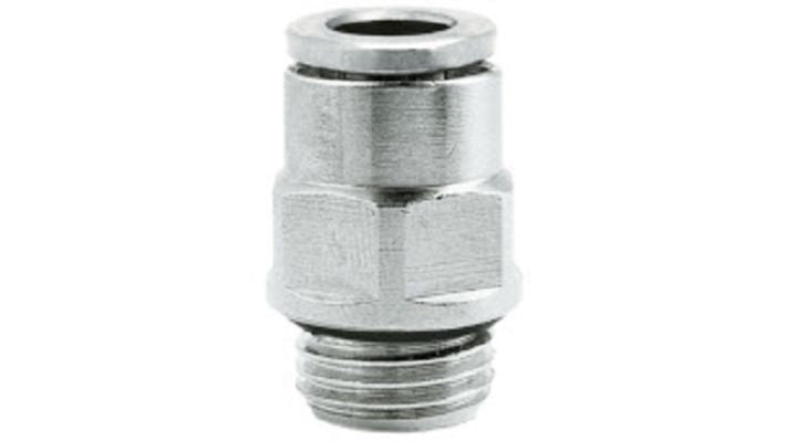Norgren 10225618 - 6mm O/D x 1/8" BSPP Male Straight Adap - FluidAirFittings