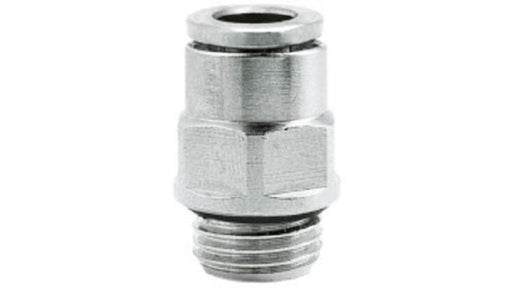 Norgren 10225628 - 6mm O/D x 1/4" BSPP Male Straight Adap - FluidAirFittings