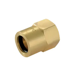 Wade equivalent 1/4" OD Compression Nut for PVC Covered Copper Tube