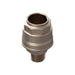 25mm x 1/2" Straight Male Adaptor - Nickel Plated Brass