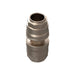 25mm Straight Connector - Nickel Plated Brass