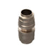 32mm Straight Connector - Nickel Plated Brass