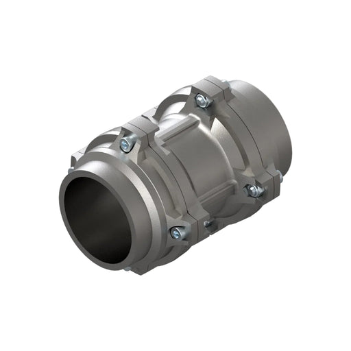 168mm Straight Connector - Aluminium