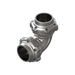 168mm Elbow Connector - Aluminium