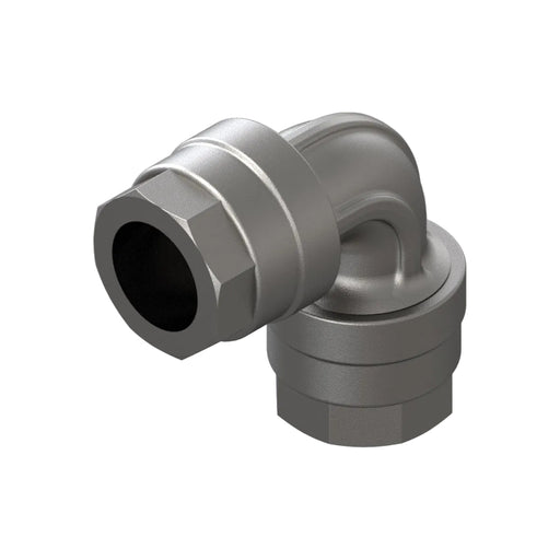 50mm Elbow Connector - Aluminium