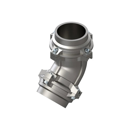 110mm 45° Elbow Connector - Aluminium