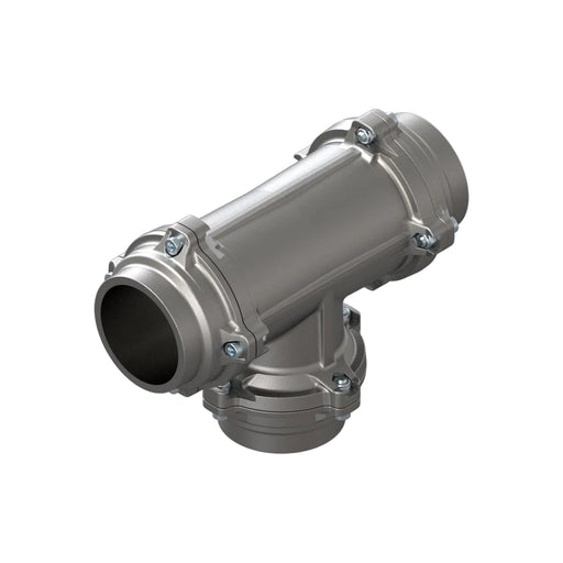 110mm Tee Connector - Aluminium