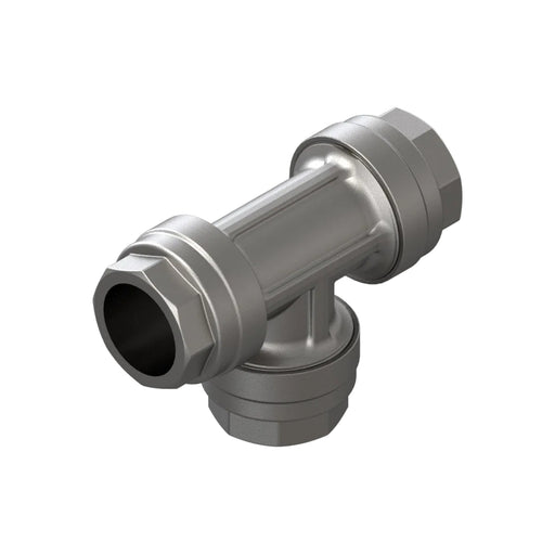 63mm Tee Connector - Aluminium