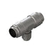 50mm - 32mm Reducing Tee C/W Water Trap - Aluminium