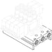 SMC Manifold Base SS5Y5-41-04-01FQ - FluidAirFittings