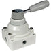 SMC 4 Port Hand Valve. VH601-F10 - FluidAirFittings