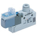 SMC 3 Port Solenoid Valve Body Ported, VQZ1155MO1M5PRQ - FluidAirFittings