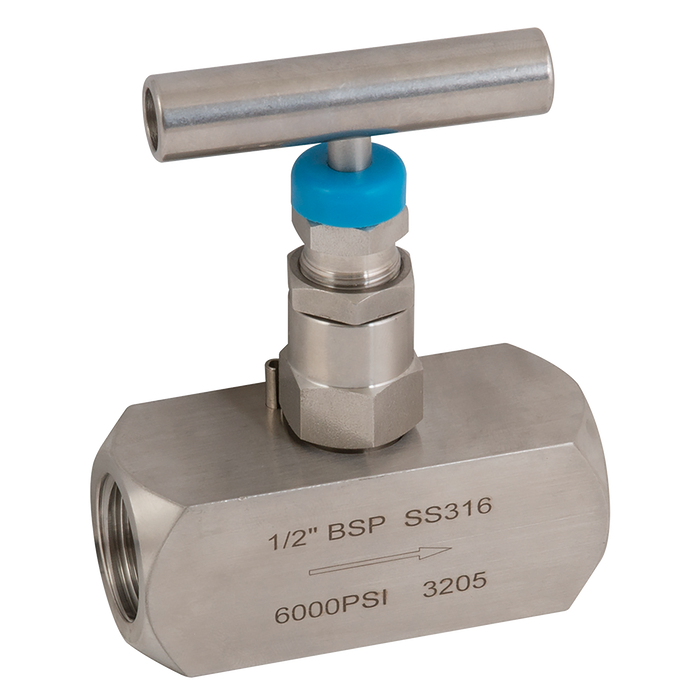 3/8" Bsp Needle Valve 316Ss 6000Ps