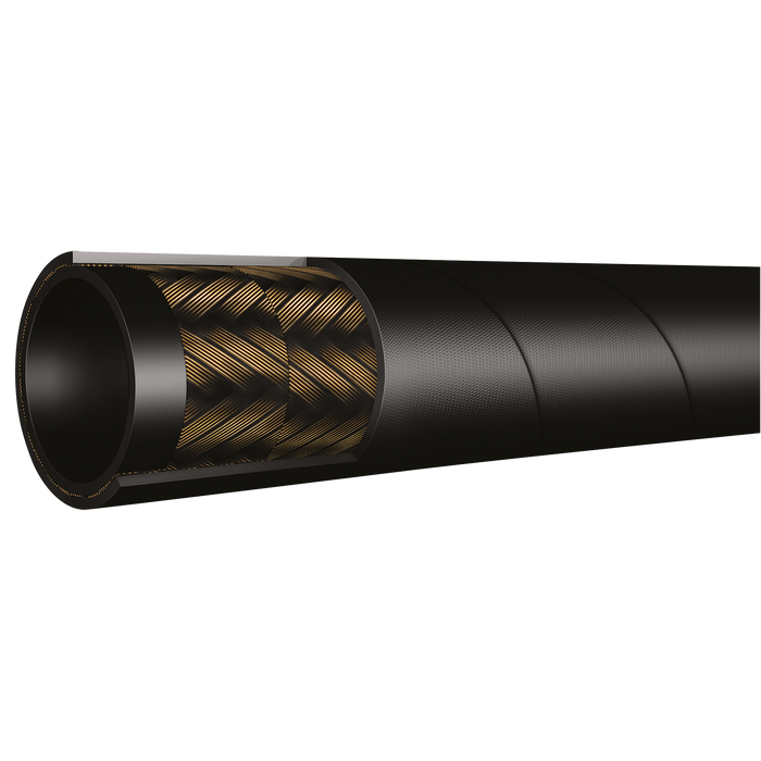 15.6Mm Od X 3/8" Id Hydraulic Hose 2 Wire Compact