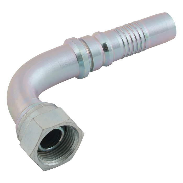 1" Bsp Female Interlock 90¬∞ Swept Elbow 1" Hose Id