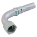 3/4" Bsp Female Interlock 90¬∞ Swept Elbow 3/4" Hose Id