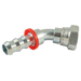 1/4" Bsp Female X Hose Tail 45¬∞ Elbow
