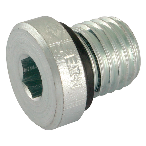 1/8" Bspp Male Blanking Plug Andseal Nbr