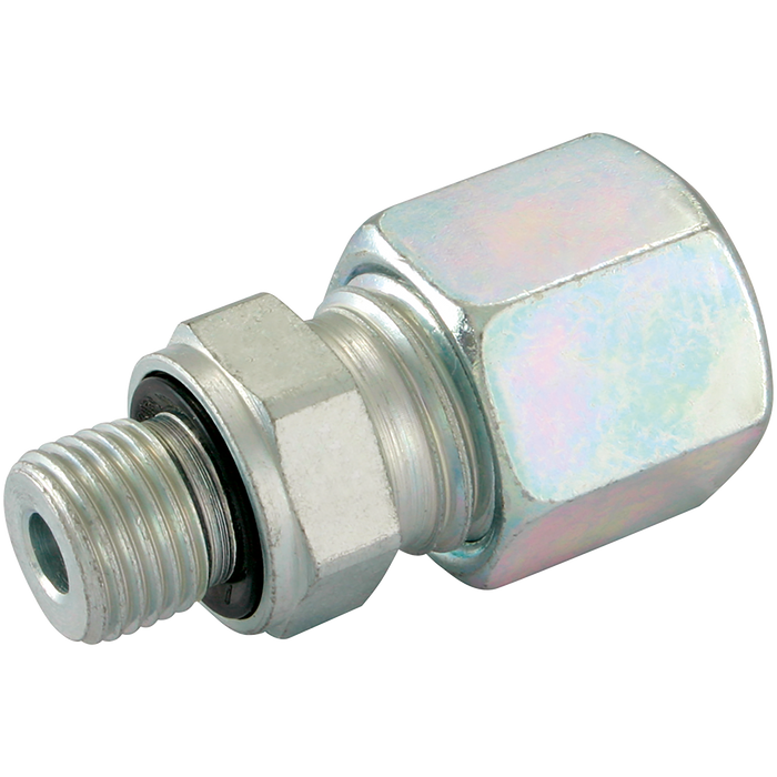 12Mm Od X 3/8" Bspp Male Stud Steel (S)