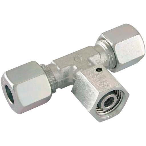 L.Duty Adj Tee 10Mm Od