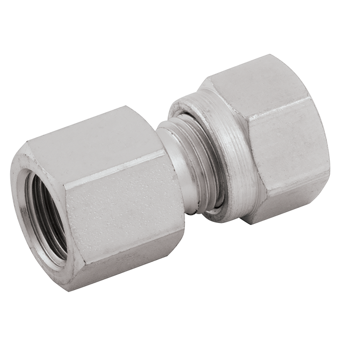 "1/2"" Od X 1/4"" Bsp Fem Stud Coupling"