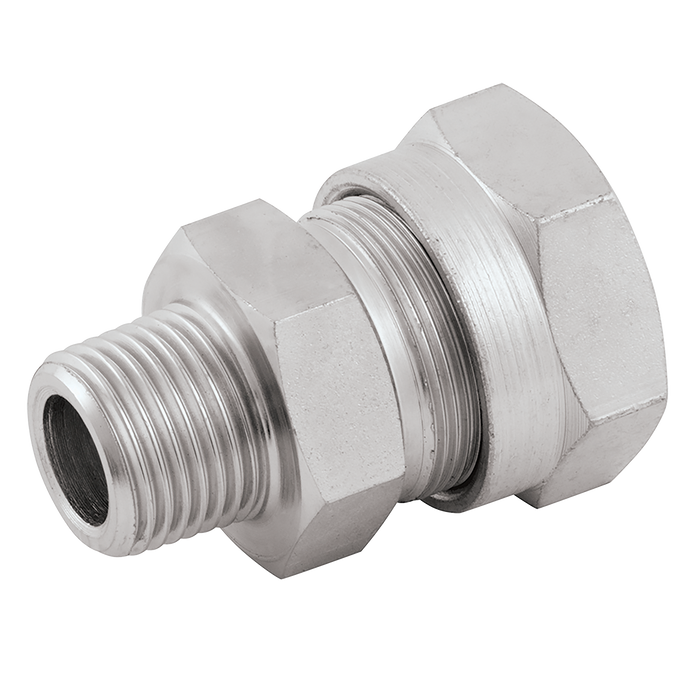 1/4" Nb X 1/4" Bspt Male Stud Coupling