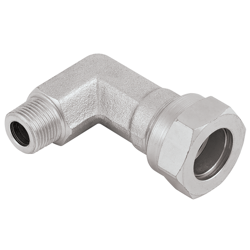 "1/4""N.B 3/8""Bspt Male Stud Elbow"