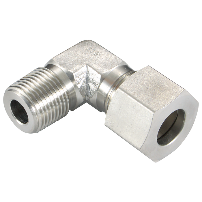 1/4" Bsp Taper X 8Mm Outside Diameter Elbow