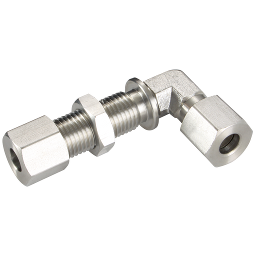 22Mm Od X M30X2.0 Bulkhead Elbow (L) 316