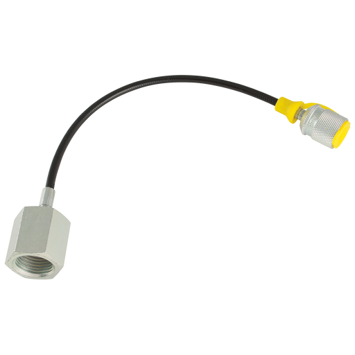 1/2" Bsp Female Microbore Test Point Hose Assembly