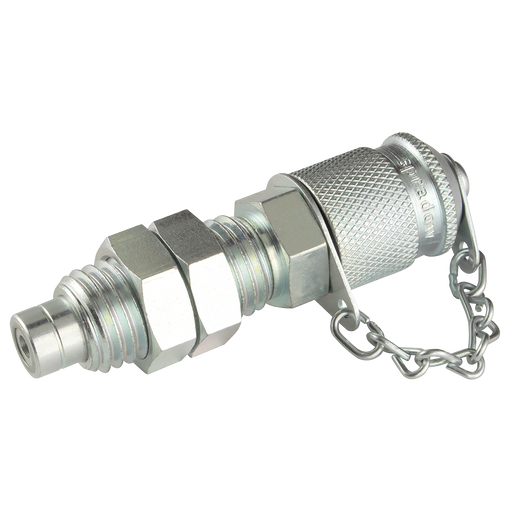 M16 X 2 Metric Male Bulkhead Coupling Test Point