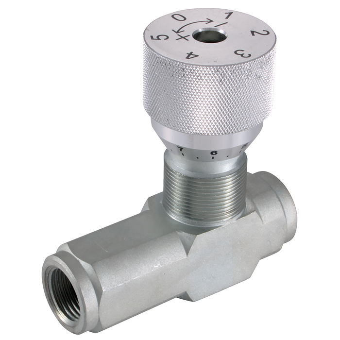 3/8" Bsp Parallel Female Uni-Directional Flow Control Valve