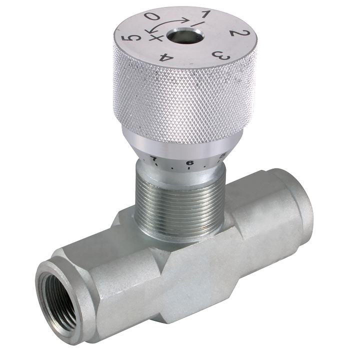 1/2" Bsp Parallel Female Bi-Directional Flow Control Valve