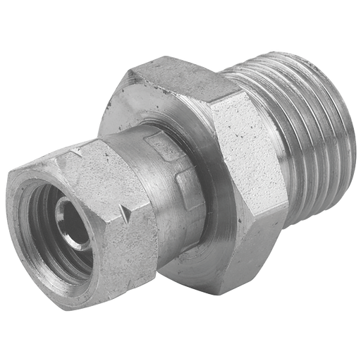 1/4" Bsp X M12 X 1.5 Metric Male/Female