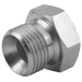 3/4" Bspp Male 60 Coned Plug Steel