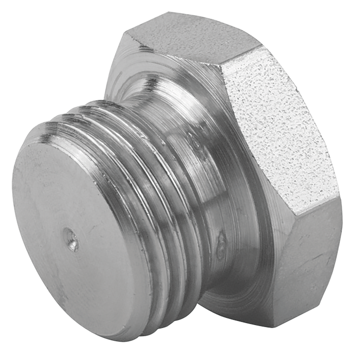 1/4" Bspp Male Solid Plug Steel