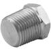 1/8" Bspt Male Solid Plug Steel