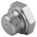 M18X1.5Mm Male Solid Plug 1.5Mm Pitch
