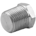 1" Nptf Male Solid Plug Steel